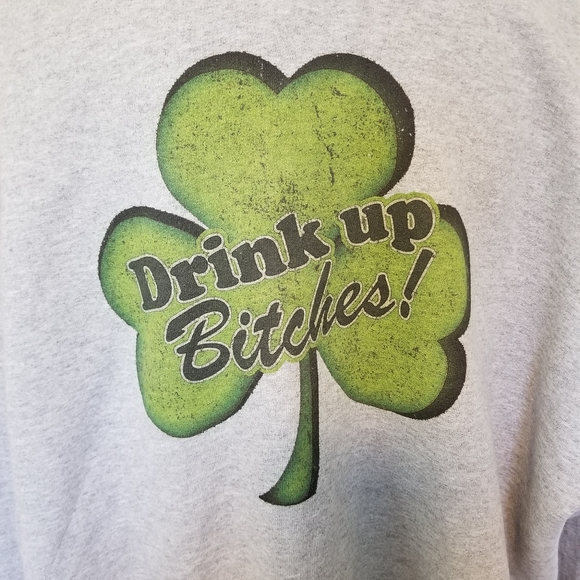 Hanes Tops - * 3 for $25 * NWOT ST PATRICK'S DAY ZIP UP HOODIE